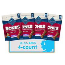 Bones Natural Crunchy HYZ01 Dog Treats Large Dog Biscuits Beef Bag - $56.56