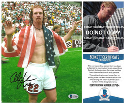 Alexi Lalas signed USA soccer 8x10 photo Beckett COA Proof autographed - £77.68 GBP