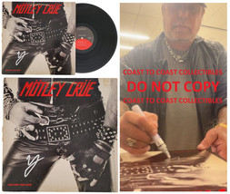 Vince Neil signed Motley Crue Too Fast For Love album vinyl record COA proof - £395.67 GBP