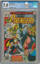 George Perez Pedigree Collection Copy CGC 7.0 ~ Avengers #166 Thor Vision - £77.68 GBP