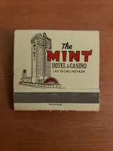 The Mint Hotel and Casino Las Vegas Nevada Vintage Matchbook Unstruck - £7.98 GBP