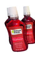 ( Lot 3 ) Nature Fresh Mouthwash Natural Cinnamon 18 fl oz each - $33.54