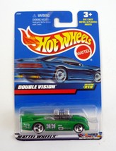 Hot Wheels Double Vision #212 Green Die-Cast Car 2000 - £1.76 GBP