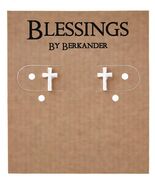 Cross Stud Earrings, New #AB-073 - $182.66 MXN