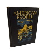 american people new history for high schools 1937 willis west ruth west - £11.85 GBP