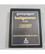 Backgammon, Acey-Deucey &amp; Outlaw: Gunslinger &amp; Target Shoot Atari Games ... - $12.65