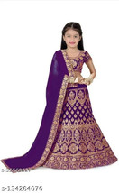 Wedding Kids Girls Lehenga Choli Women Girl Gift Rakhi Spl Dress Bridal 01 - £18.16 GBP