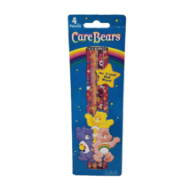 PACKAGE OF 4 CARE BEARS WOOD PENCILS 2005 NEW OLD STOCK FAB STARPOINT # ... - £11.15 GBP