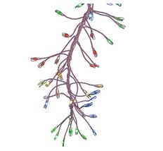 Holiday Bright Lights MICB-SLV-216-CLMUT Micro Big Seed Cluster LED Ligh... - $36.56