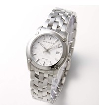 Burberry BU1853 Silver Tone Swiss Watch 32mm - £184.79 GBP