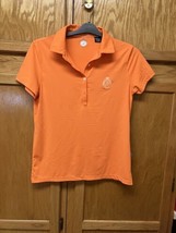Port Royal Golf Course Bermuda Polo T-Shirt Men Size M Orange - £17.02 GBP