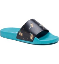 Coach Udele Signature Printed Slide Sandal Size 6 New In Box - £85.93 GBP