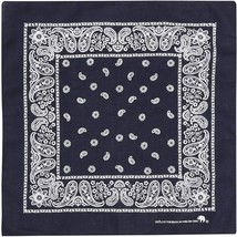 Elephant Brand Bandanas 100% Cotton Since 1898-12 black BANDANA 1 pcs - $9.64