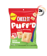3x Bag Cheez-It Puff&#39;d White Cheddar Flavor Baked Snack 3oz Cheesy, Airy... - $20.85 CAD