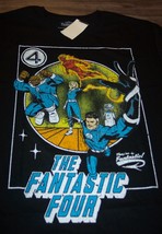 VINTAGE STYLE THE FANTASTIC FOUR First Steps MARVEL COMICS T-Shirt MENS ... - $19.80