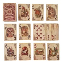 Alice In Wonderland Playing Cards - Full Set Is Ideal For Themed Parties, Props, - £20.42 GBP