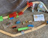 Thomas &amp; Friends Wooden Railway Race Day Relay Set - 100% Complete w/ Bo... - $145.12