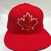 New Era 59Fifty Men Hat Toronto Blue Jays Red 2021  Fitted Cap 7 3/8 Unworn - €17,31 EUR