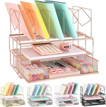 Desk Accessories And Workspace Organizers With Paper Tray For Office Sup... - £28.80 GBP