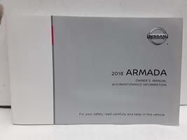 2018 Nissan Armada owner&#39;s manual [Paperback] Nissan Motor Company - £27.02 GBP