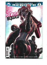 DC Suicide Squad #1 Rebirth 2016 Harley Quinn - Lee Bermejo Cover Variant - £7.94 GBP