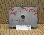 2005 Honda Odyssey EX LX Engine Control Unit ECU 37820RGLA57 Module 116-... - £10.18 GBP
