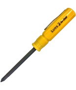 Lutz 2-IN-1 Pocket Size Yellow Screwdriver - €7,84 EUR
