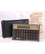 Hewlett Packard HP 12c Financial Calculator With Case Sleeve &amp; Instructi... - €31,73 EUR