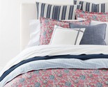 Ralph Lauren Dominique 3P Queen Comforter Shams Set $385 Jacobean Floral - £138.08 GBP