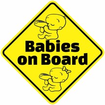 BABY ON BOARD BABIES GIRL BOY PREGNANT SAFE ASSORTED DECAL STICKER BUY 2... - £2.32 GBP