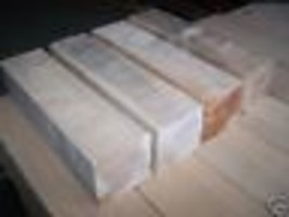 Two (2) Large Maple Turning Lumber Lathe Wood Blanks Blocks 4 X 4 X 11&quot; - £32.39 GBP