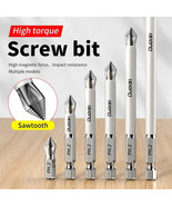 6 Pcs Non-Slip Magnetic Cross Head Screwdriver Set High Hardness Electri... - $5.93
