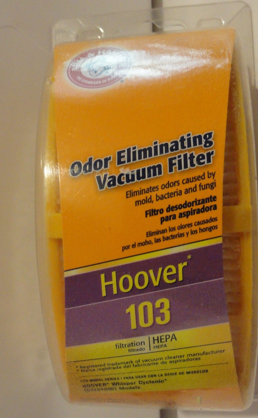 Arm & Hammer Odor Eliminating Vaccum Filter Hoover 103 (1 ct.) - $2.06