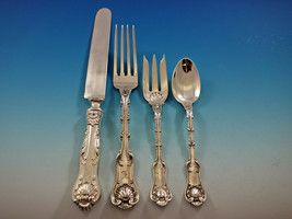 Imperial Queen by Whiting Sterling Silver Flatware 12 Set Service 54 Pcs Dinner - $122,508.38 MXN
