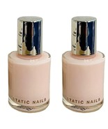 2X Static Nails Soft Glow Liquid Glass Nail Lacquer Full Cover New .41 f... - €15,68 EUR