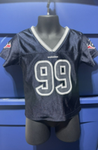 Houston Texans NFL Team Apparel J.J. Watt #99 Blue Girl&#39;s Jersey-Sz infa... - £4.63 GBP