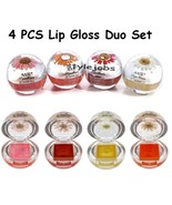 Amuse Superbloom Lip Gloss Lip Balm Duo 4 PCS Set - $12.54 CAD