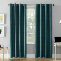 Sun Zero Cameron Thermal Insulated 100% Blackout Grommet Curtain Panel 50&quot; x 84&quot; - £22.15 GBP
