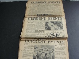 27 selective issues-January to December 1937-Current Events -School NEWSPAPER. - £33.05 GBP