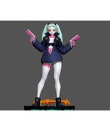 Rebecca Cyberpunk Edgerunners 2077 Anime Girl Character 10 in tall figur... - $80.00