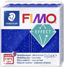 Fimo Effect Polymer Clay 2oz Glitter Blue - $333.24 MXN