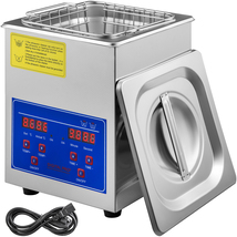 VEVOR 110V Ultrasonic Cleaner with Digital Timer &amp; Heater, 2 L, 40kHz, J... - $43.90