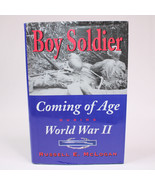 SIGNED BOY SOLIDER HARDBACK BOOK With Dust Jacket BY RUSSELL MCLOGAN Wor... - £39.26 GBP