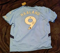 Erling Haaland autographed jersey with coa - £224.83 GBP