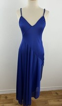 Vintage Undercover Wear Women&#39;s S Nylon Nightgown Long Gown Side Slit - £22.42 GBP