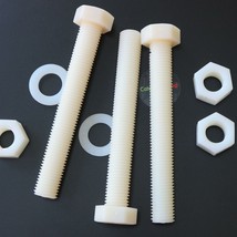 5x head screws nylon hex m20 x 150mm - $30.84