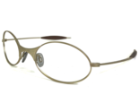 Vintage Oakley Eyeglasses Frames E Wire First Generation Matte Gold 55-2... - £62.55 GBP