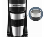 Personal Single-Serve Compact Coffee Maker, With Pause N Serve, Reusable... - $40.84