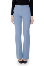 Sandro Ferrone Women Trousers - L Light blue Designer Fashion Pants - $1,881.90 MXN
