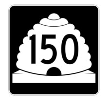 Utah State Highway 150 Sticker Decal R5472 Highway Route Sign - $1.45+